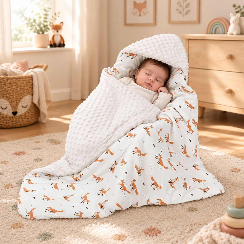 Nid-d'ange-délicat-renard-dans-chambre-bébé