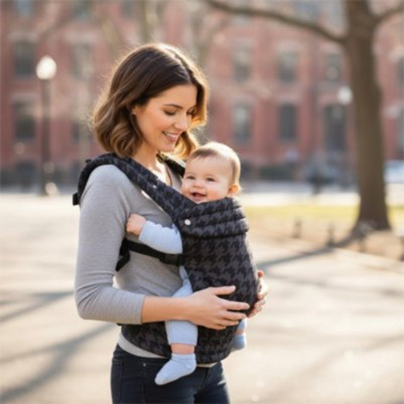 Portage ventral de la maman du porte bébé ergonomique sécuriflex