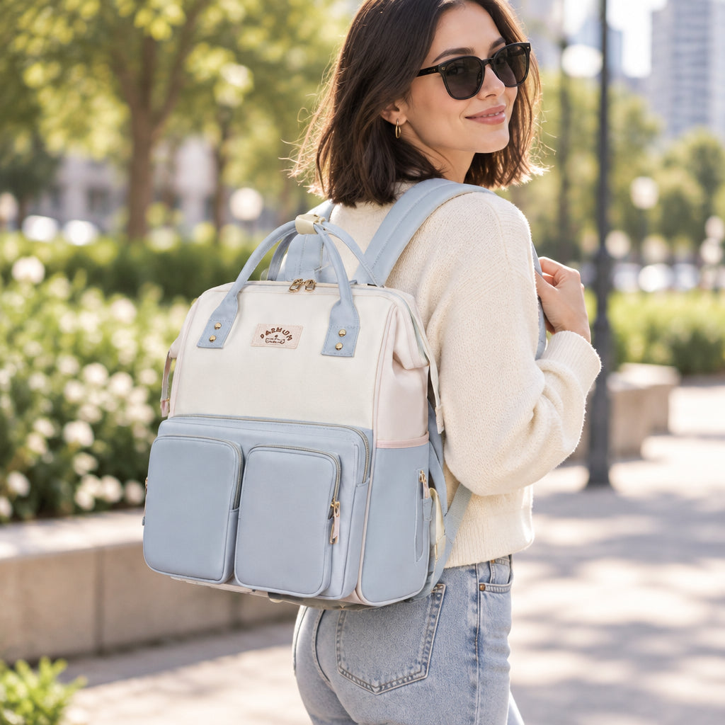 Sac-à-langer-bébé-sac-à-dos-passion-bleu