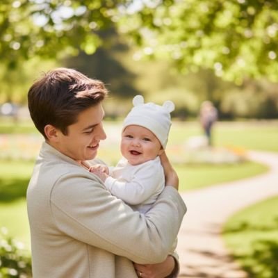 bonnet bébé coloris naturels blanc