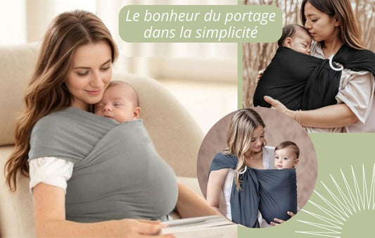 Bonheur du portage dans simplicité
