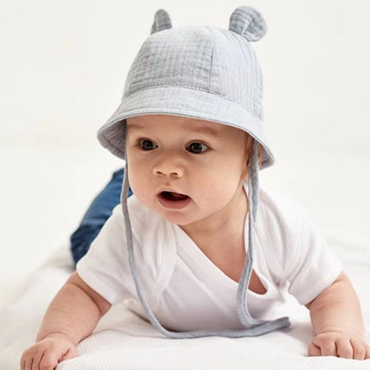 Bob bébé gaufré gris