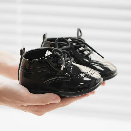 Chaussure bebe premiers pas noir