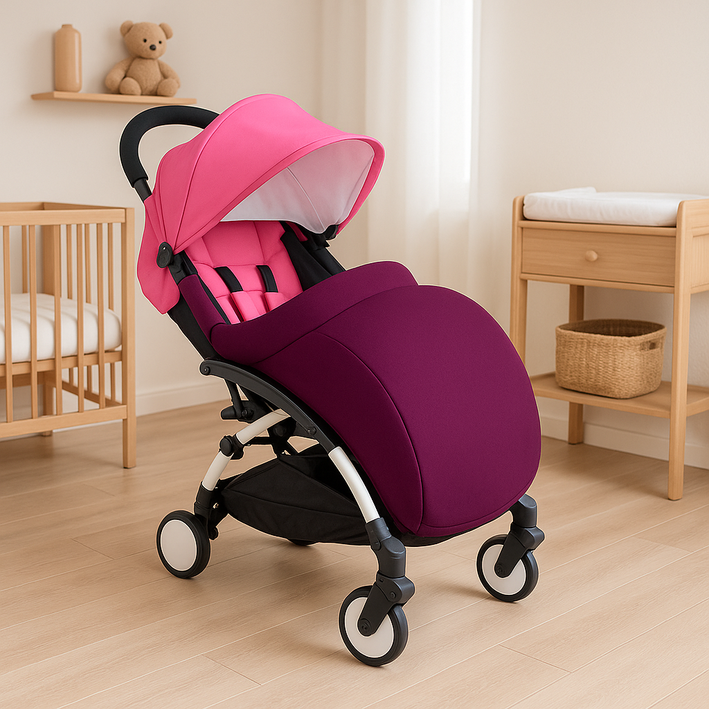 Couvre-jambe-poussette-ultra-confort-rouge-vin