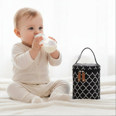 Porte biberon isotherme ThermoBaby noir