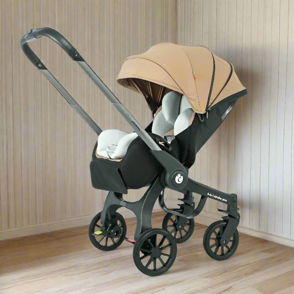 Poussette-pliable-balade-beige