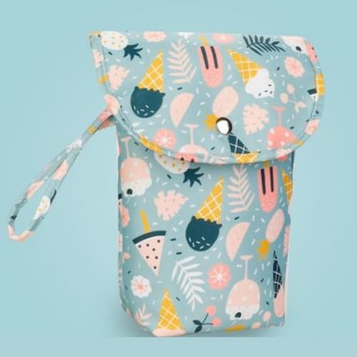 Sac à couche ultra léger motif crème glacée