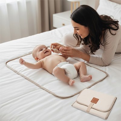Tapis-à-langer-nomade-compact-pratique-blanc