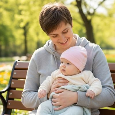 bonnet bébé fille coloris rose foncé
