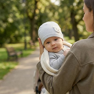 bonnet pour bebe ourson tout doux bleu gris