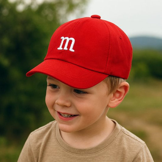 Casquette bebe soleil doux rouge