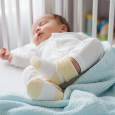 chaussette pour bebe antidérapante douce jaune