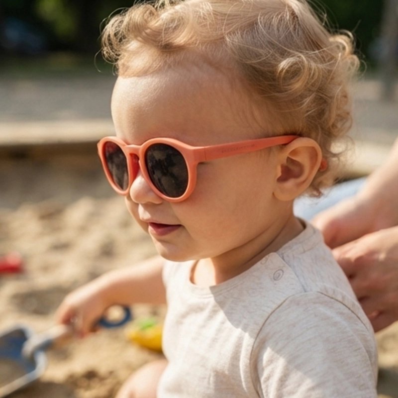 lunettes de soleil pour bebe baby cool corail